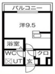 シャンブル英美4の物件間取画像